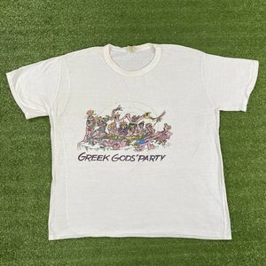 50s 60s Greek Gods Party Last Supper Parody Shirt